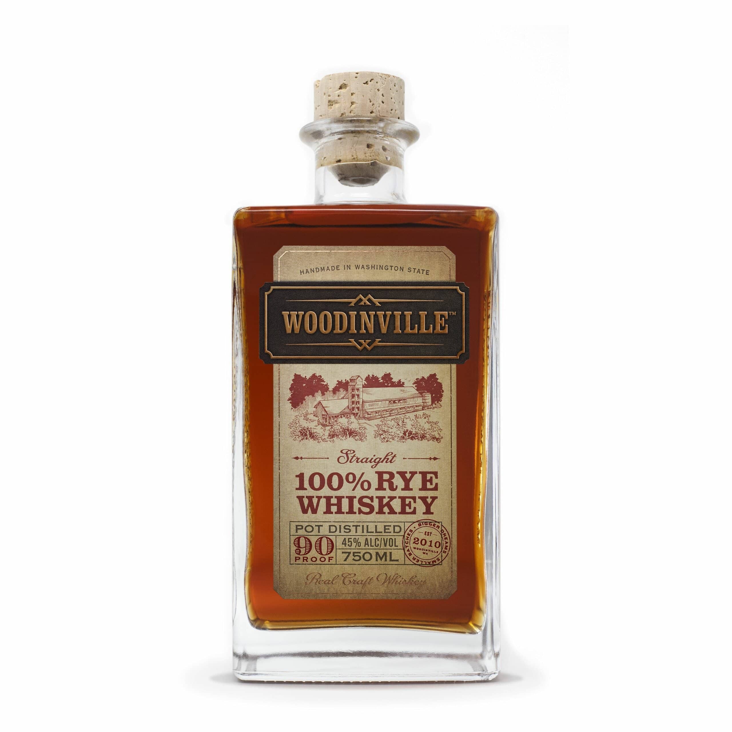 Woodinville Straight Rye Whiskey 750 ml product image 2