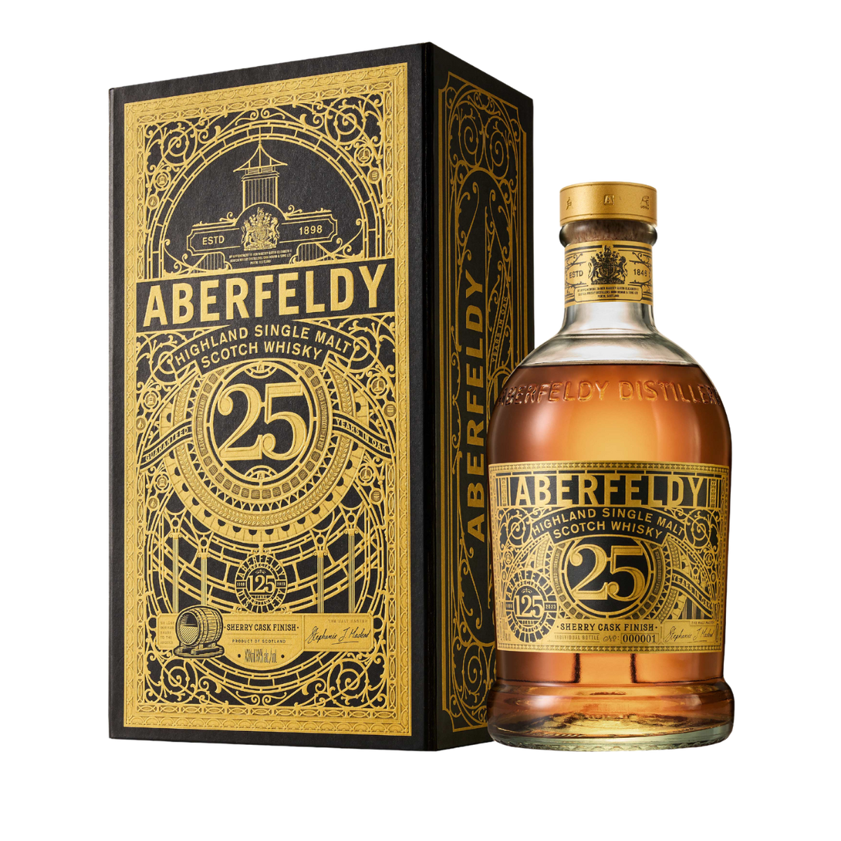 Aberfeldy Highland Single Malt Scotch 25 year