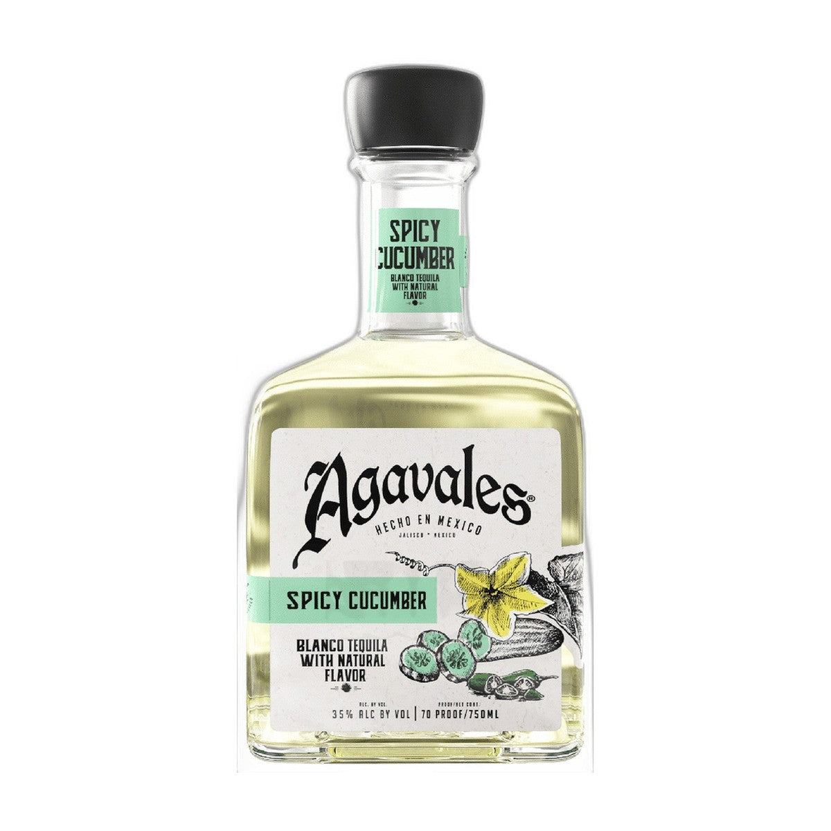 Agavales Spicy Cucumber Blanco Tequila 750 ml