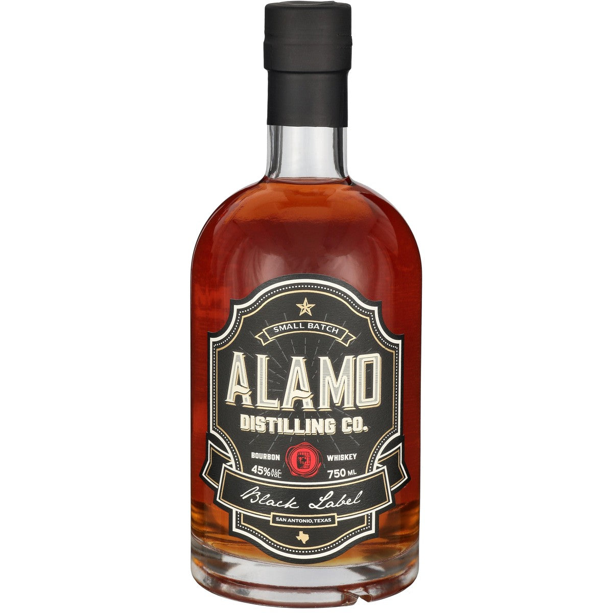 Alamo Black Label Bourbon Whiskey