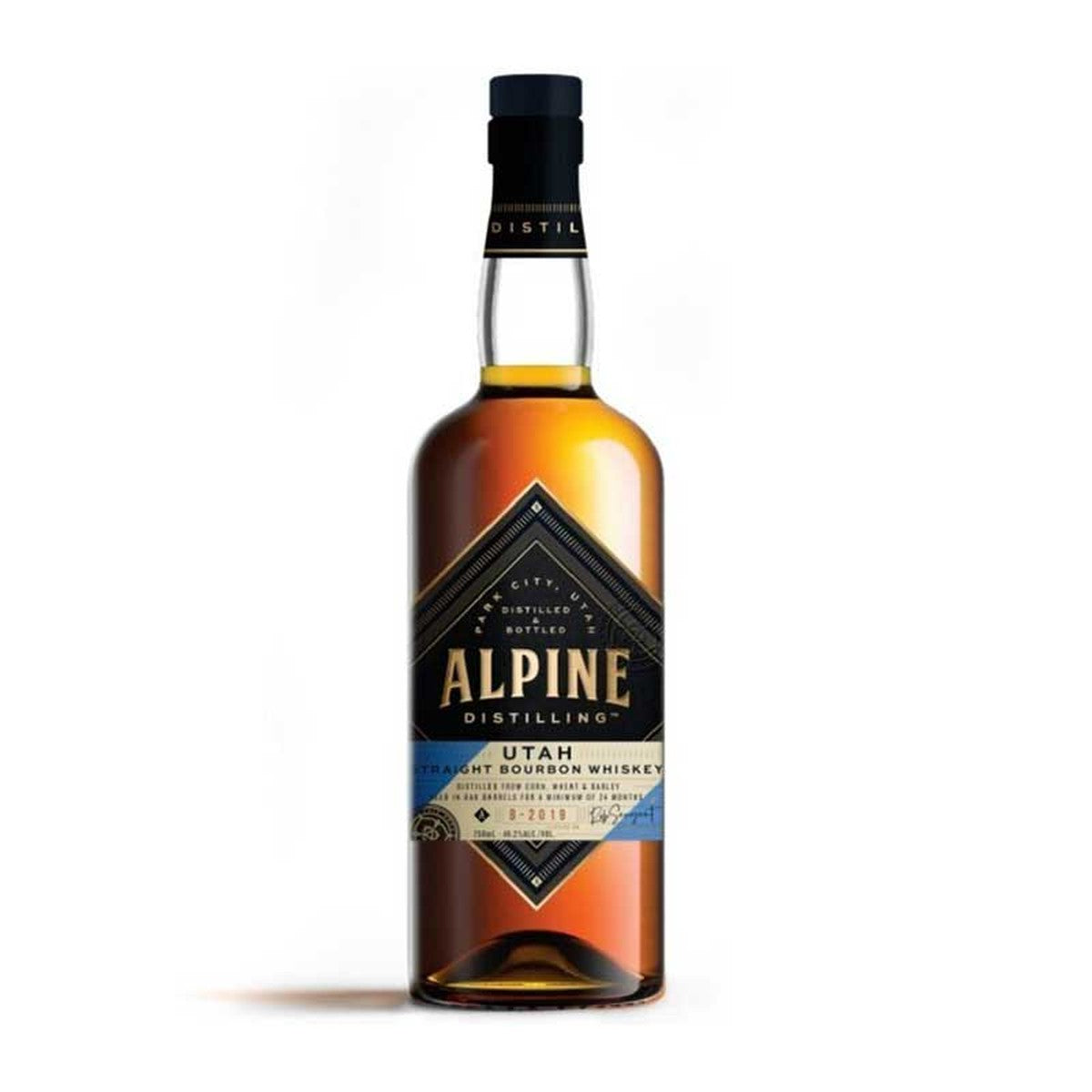 Alpine Distilling Utah Straight Bourbon Whiskey