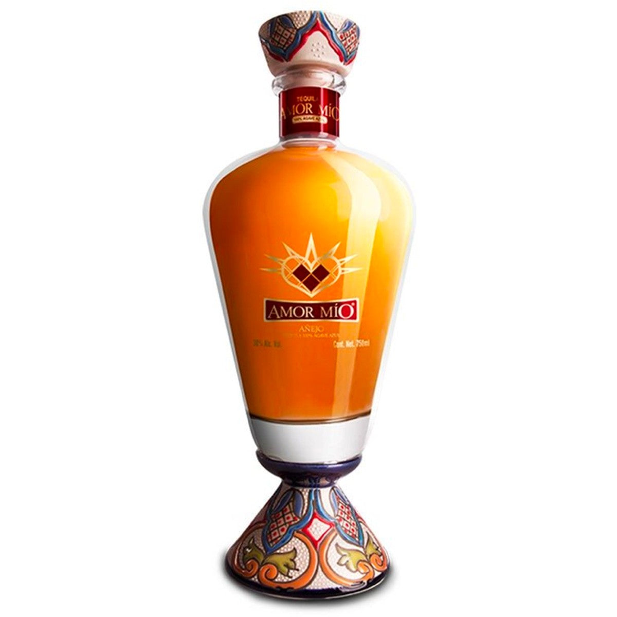 Amor Mio Anejo Single Barrel Ceramic Tequila 750ml