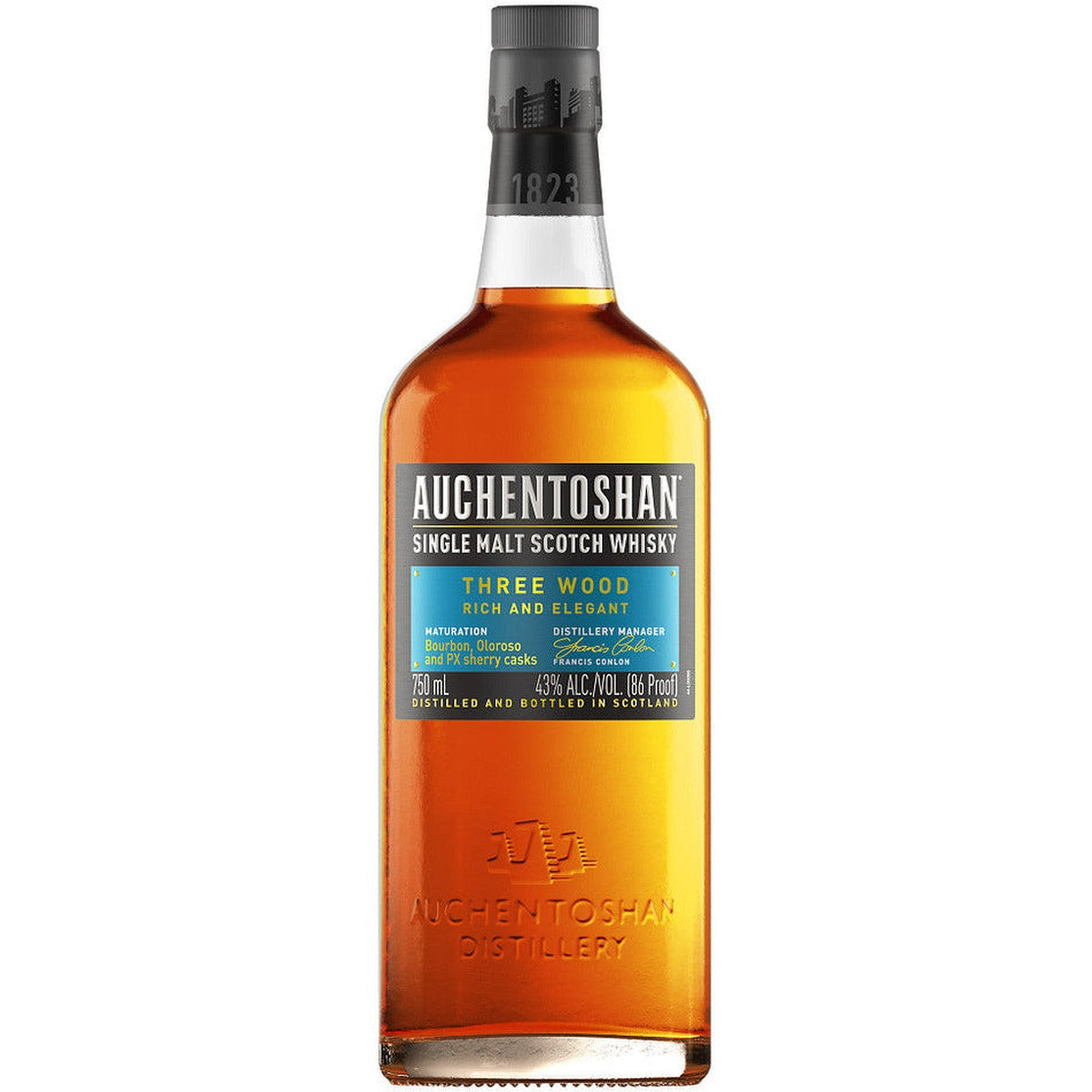 Auchentoshan Three Wood Single Malt Scotch 750 ml