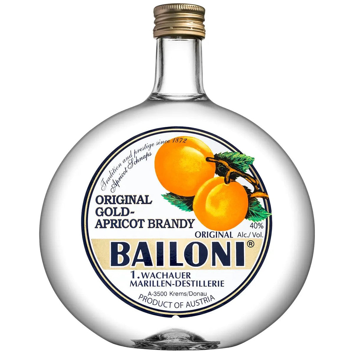 Bailoni Original Gold Apricot 750 ml
