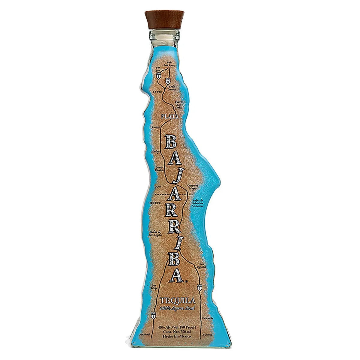 Bajarriba Plata Tequila 750 ml