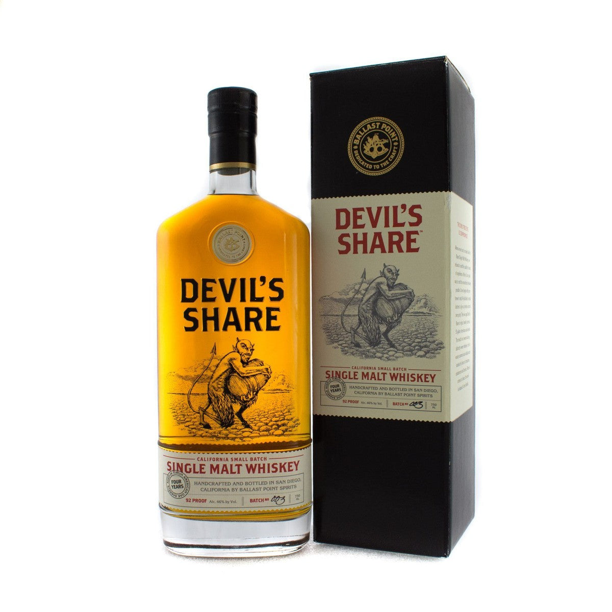 Ballast Point Devil's Share Single Malt 750 ml