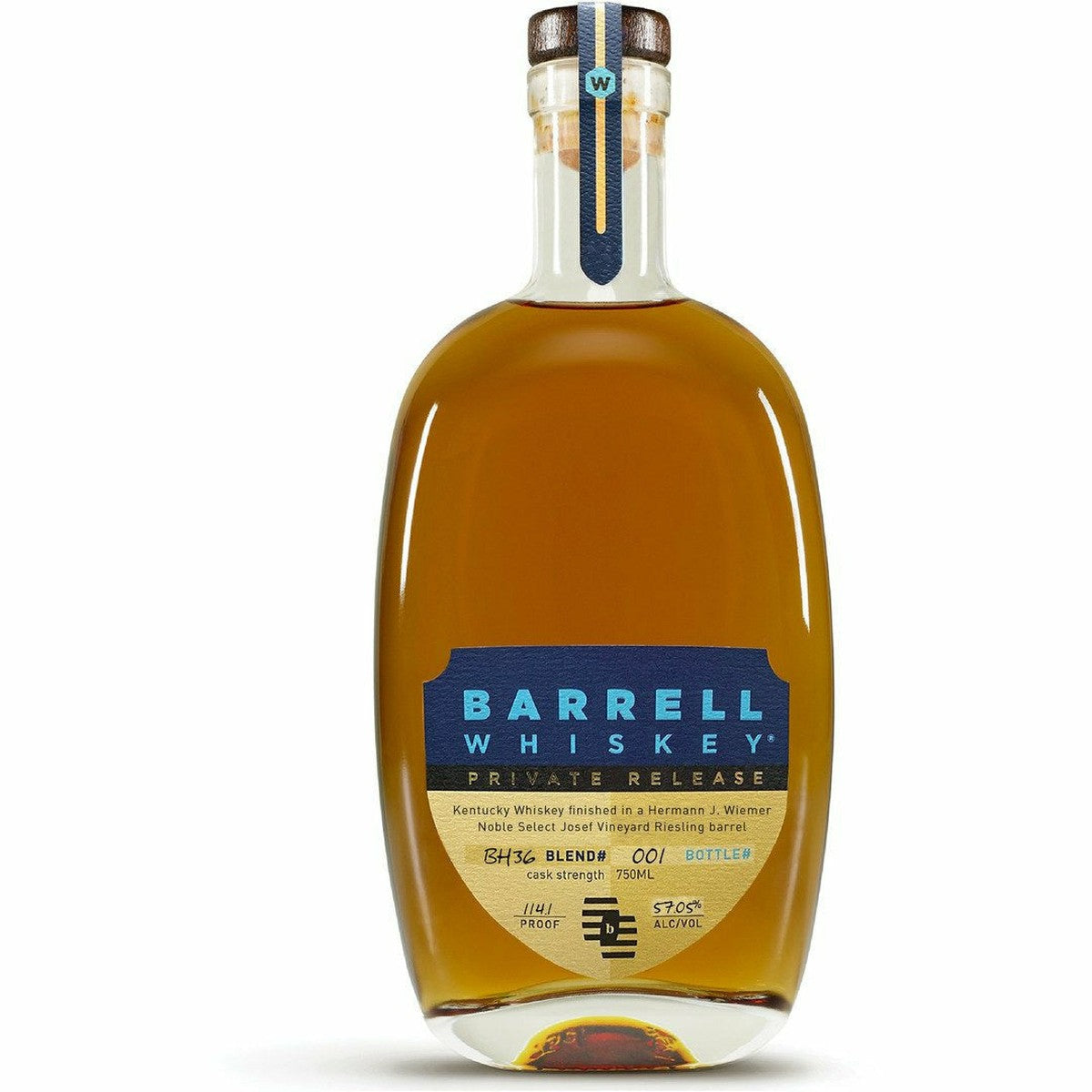 Barrell Barrell Whiskey Private Release BH36 Finished In A Hermann J. Wiemer Noble Select Josef Vineyard Riesling Barrel