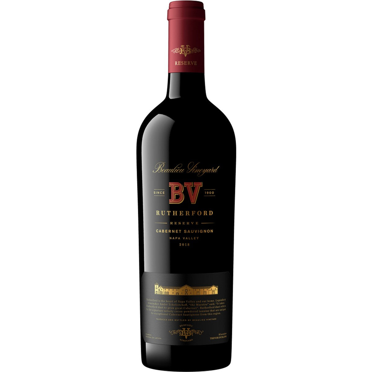 Beaulieu Vineyard (BV) Rutherford Cabernet Sauvignon 2017 750 ml