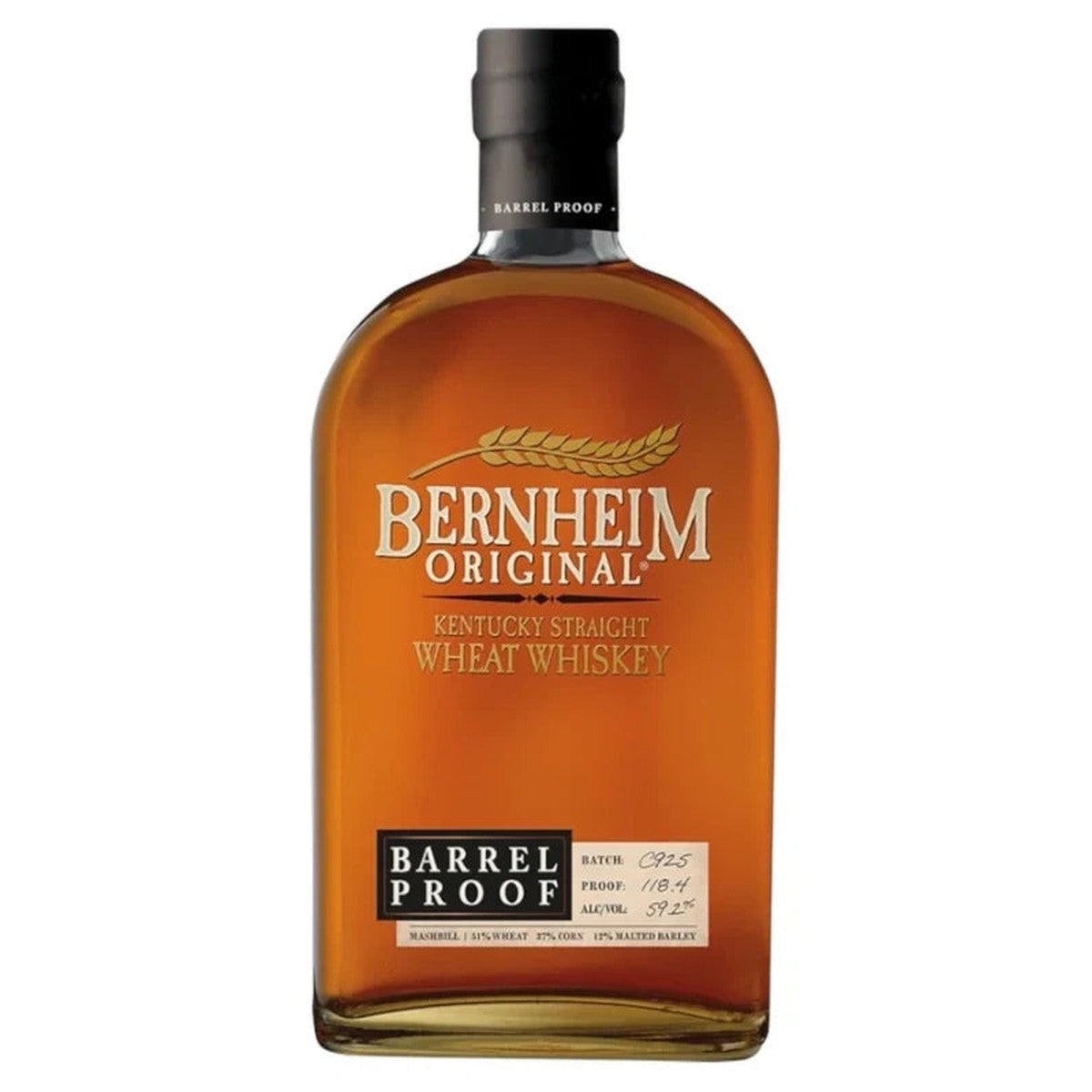 Bernheim Wheat Whiskey Batch C925 750ml