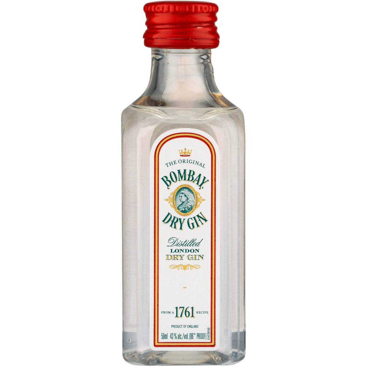 Bombay Distilled London Dry Gin 50 ml product image 2