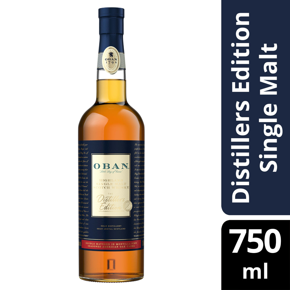 Oban Distiller's Edition Single Malt Scotch Whisky 750 ml