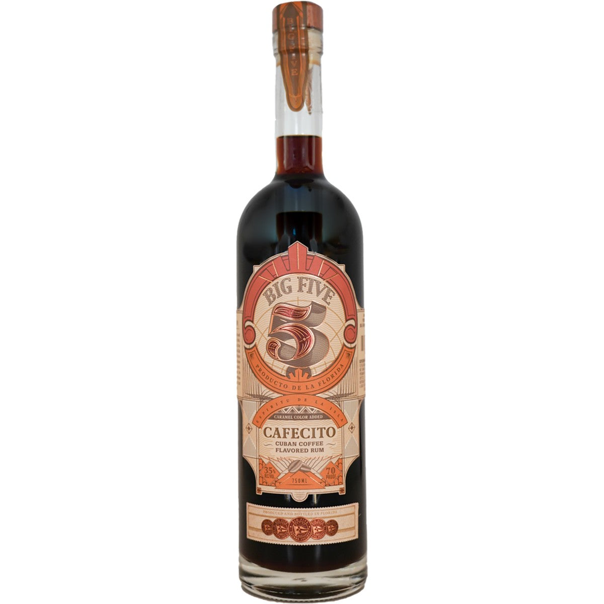 Big Five Big Five Cafecito Cuban Coffee Rum