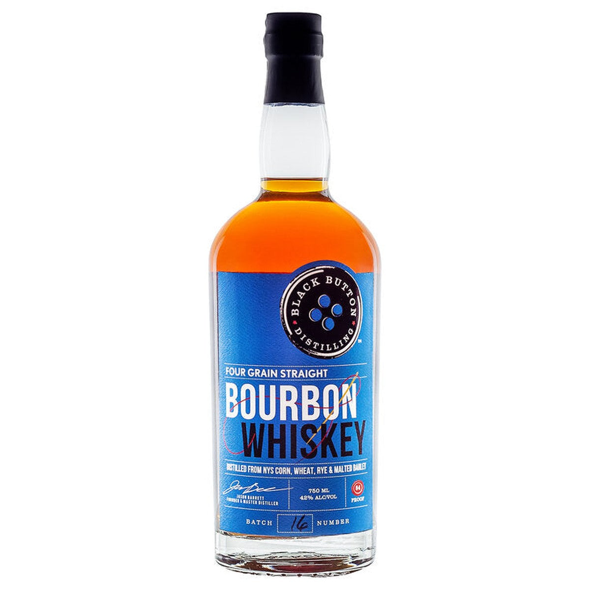 Black Button Four Grain Straight Bourbon