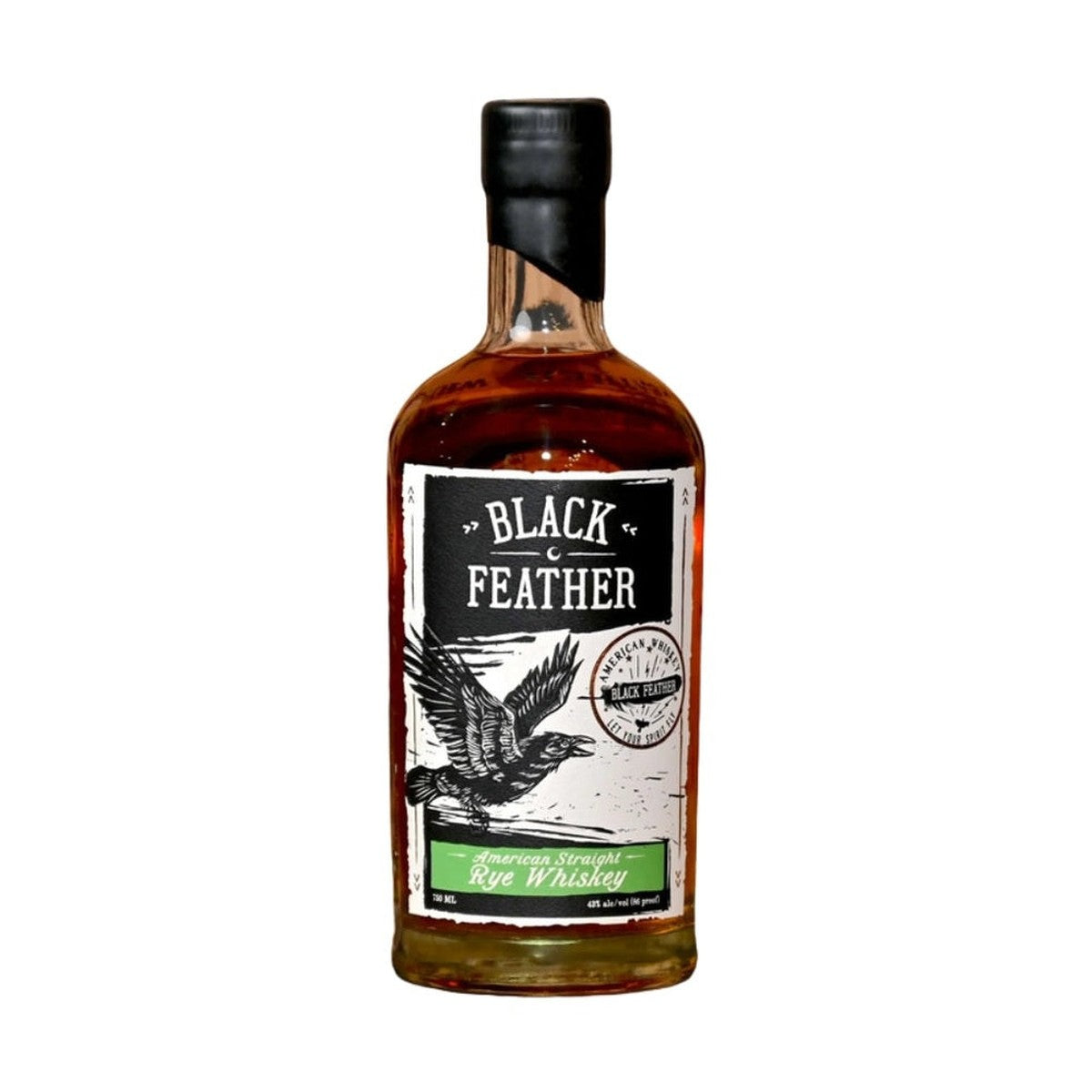 Black Feather Spirits American Straight Rye Whiskey