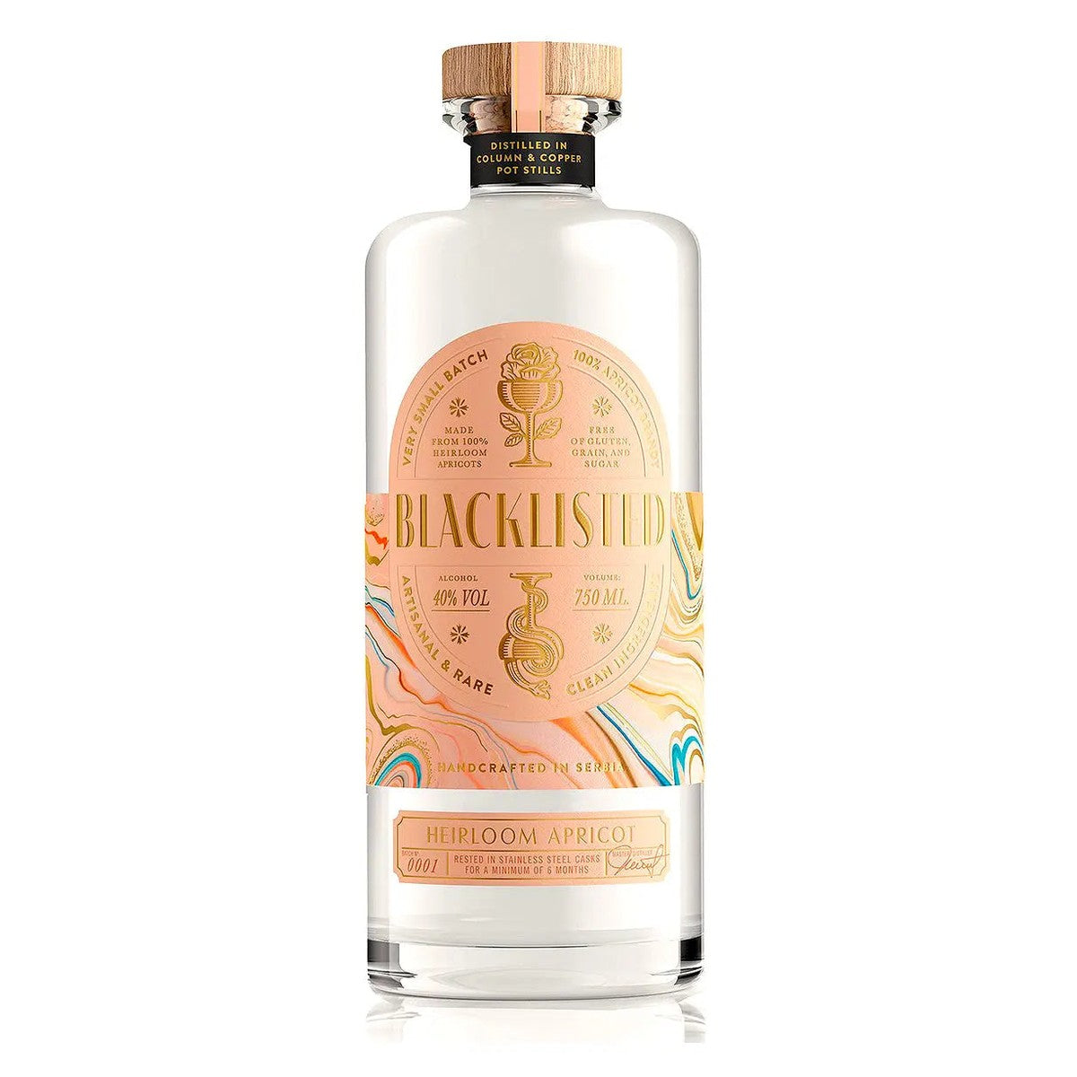Blacklisted Brandy APRICOT 750 ml