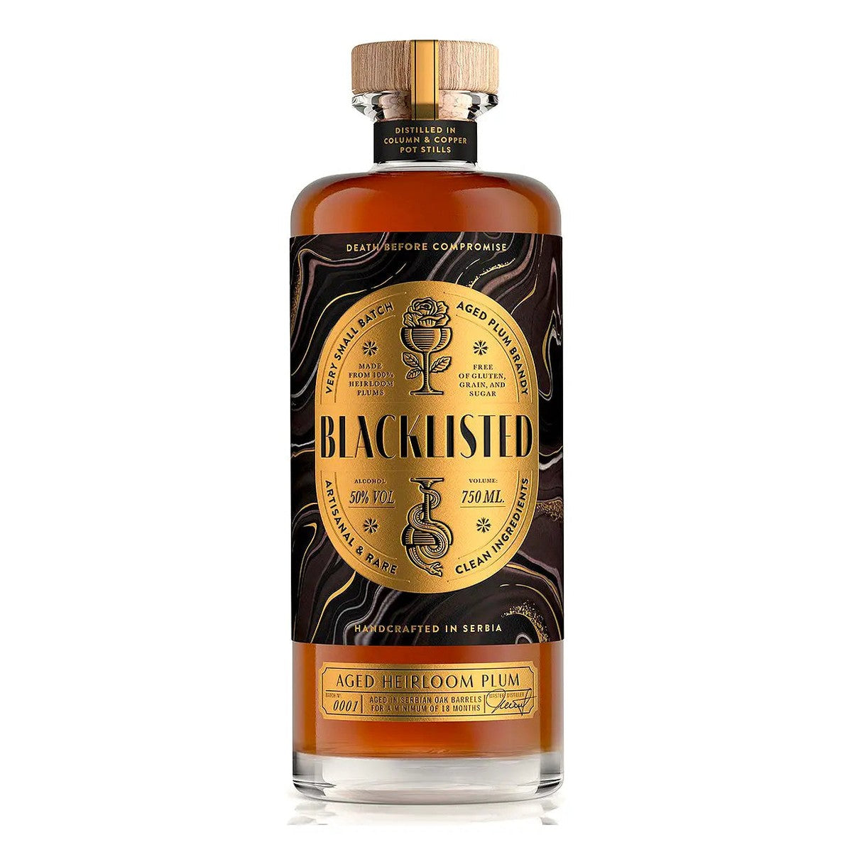 Blacklisted Brandy BLACKLISTED AGED PLUM 750 ml