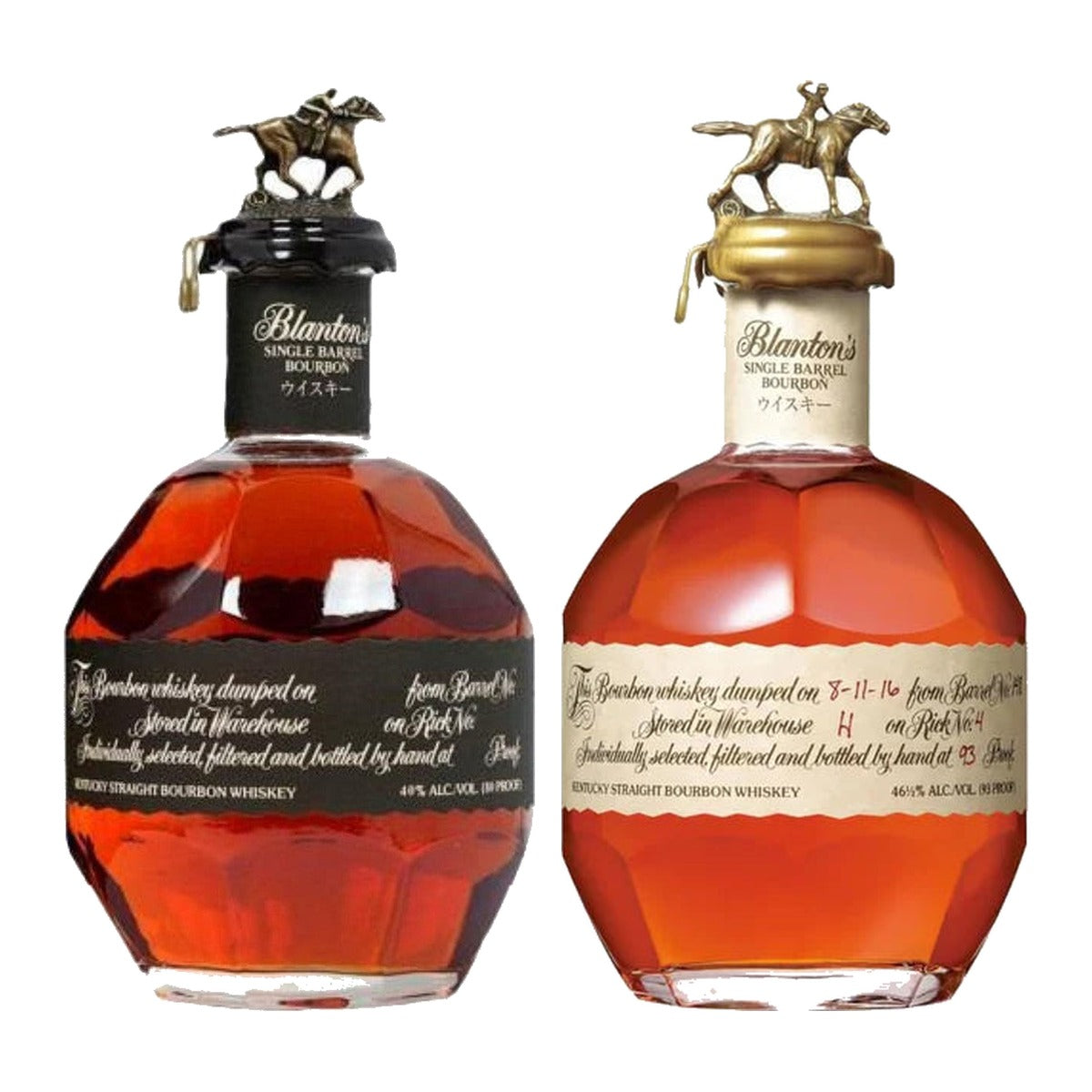 Blanton's Black & Takara Red Bundle 2 x 750 ml
