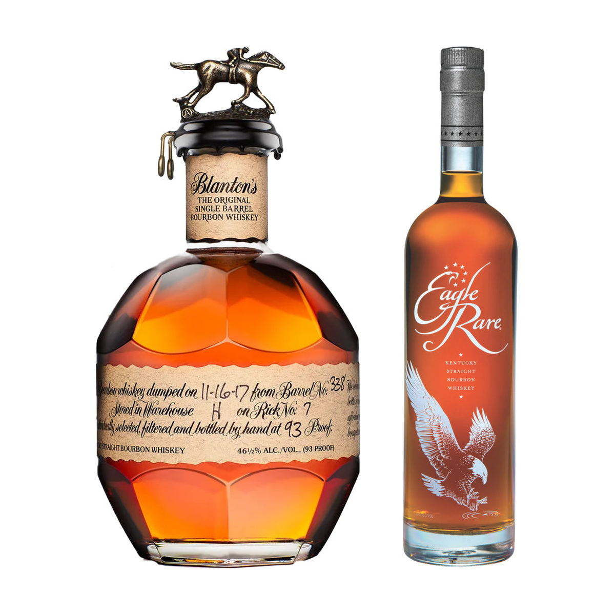 Blanton's & Eagle Rare 10 Year Bundle 700 ml + 750 ml