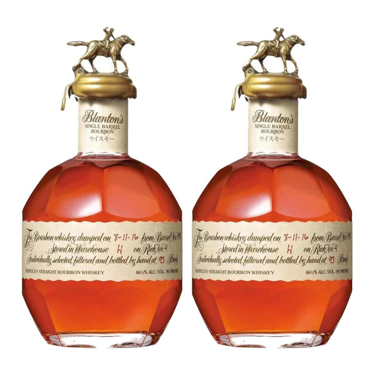 Blanton's Single Barrel Takara Red 2-Pack 2 x 750 ml