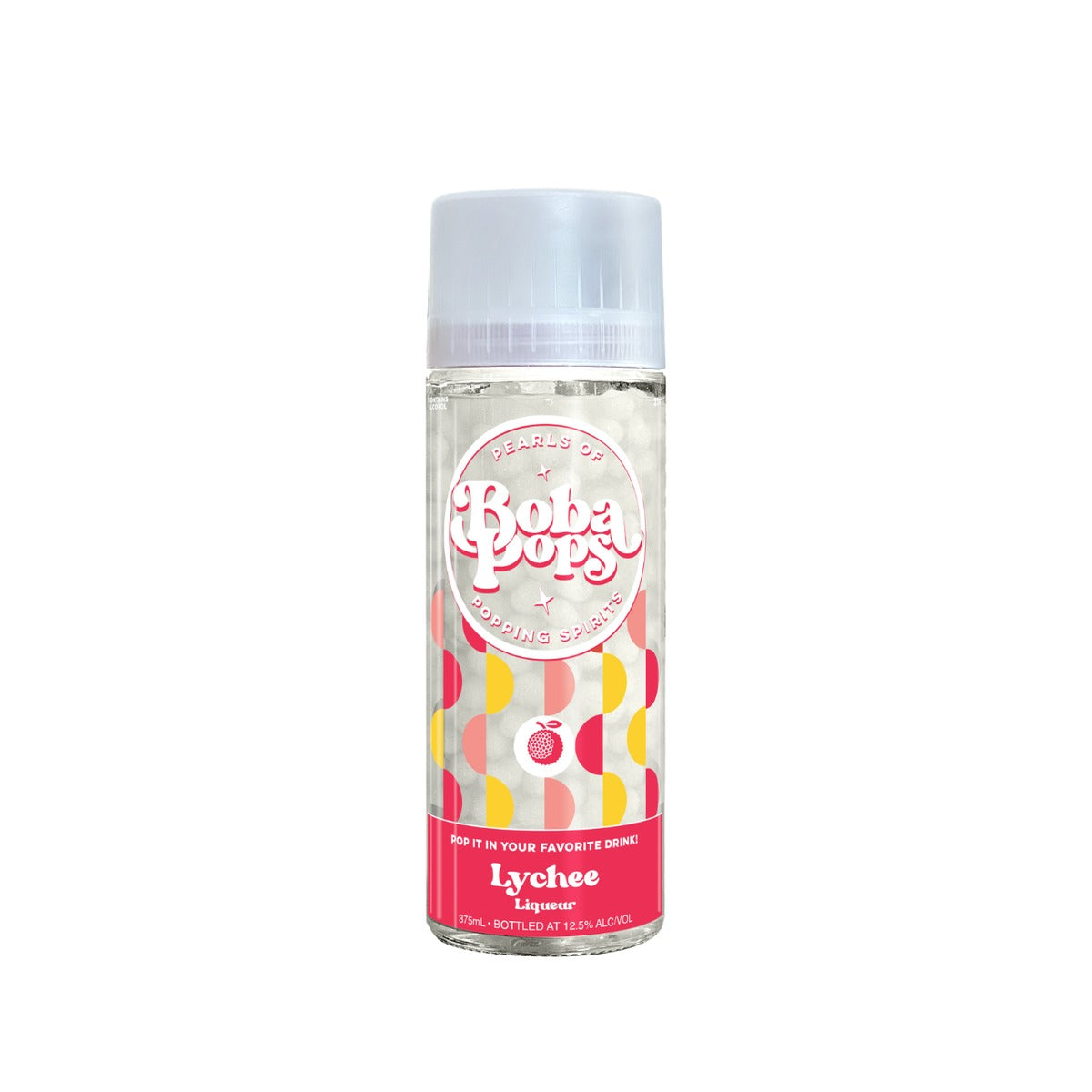 Boba Pops Lychee 375 ml