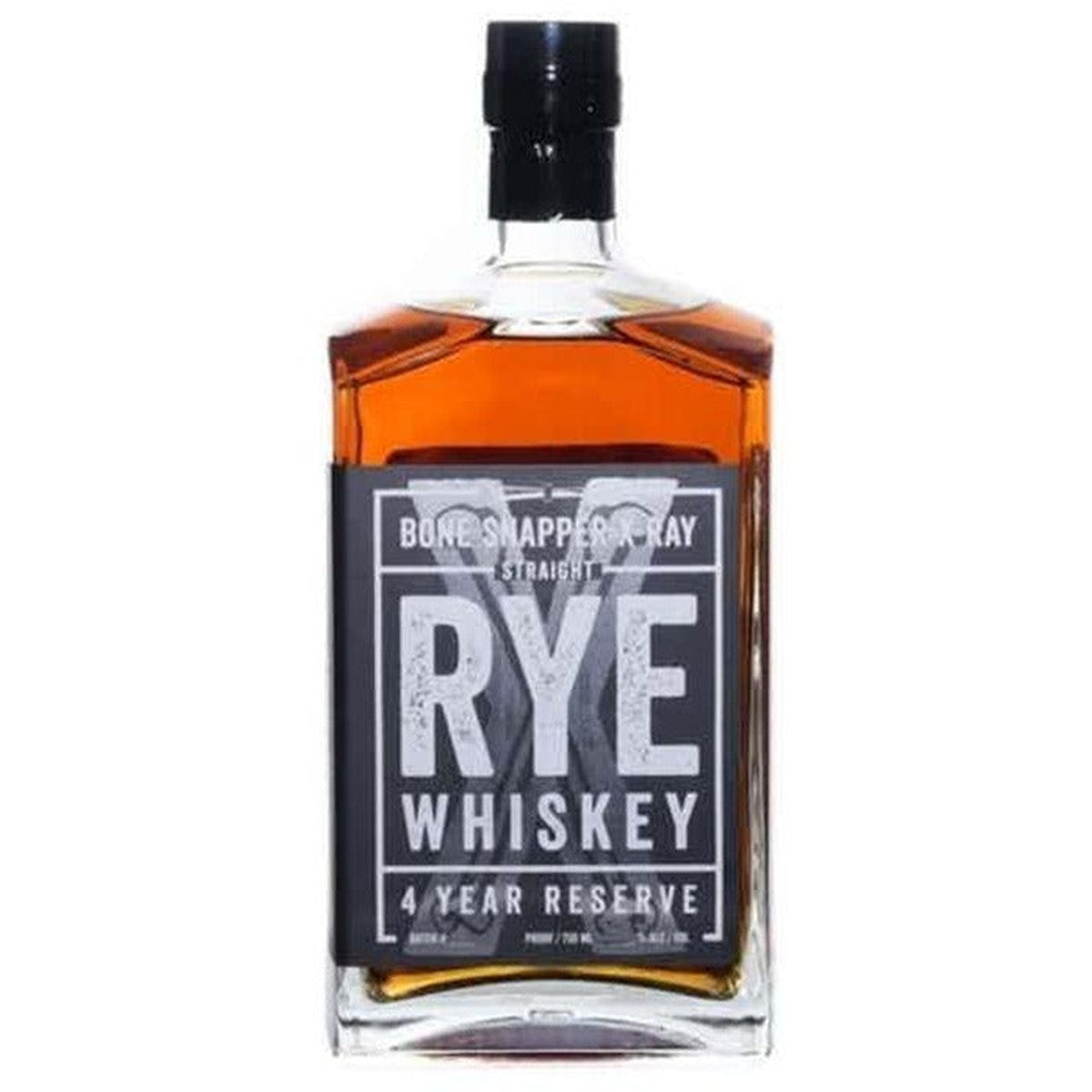 Bone Snapper X - Ray Rye Whiskey 4 Year Reserve 750 ml