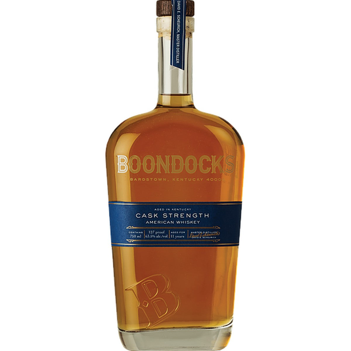 Boondocks Cask Strength American Whiskey 750 ml