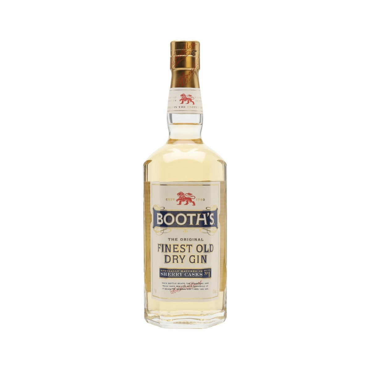 Booths The Original Finest Old Dry Gin Sherry Cask 750 ml
