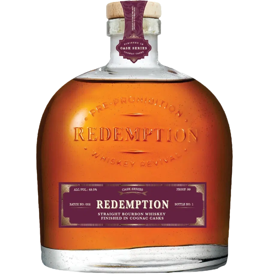 Redemption Straight Bourbon Whisky Finished In Cognac Casks 750 ml