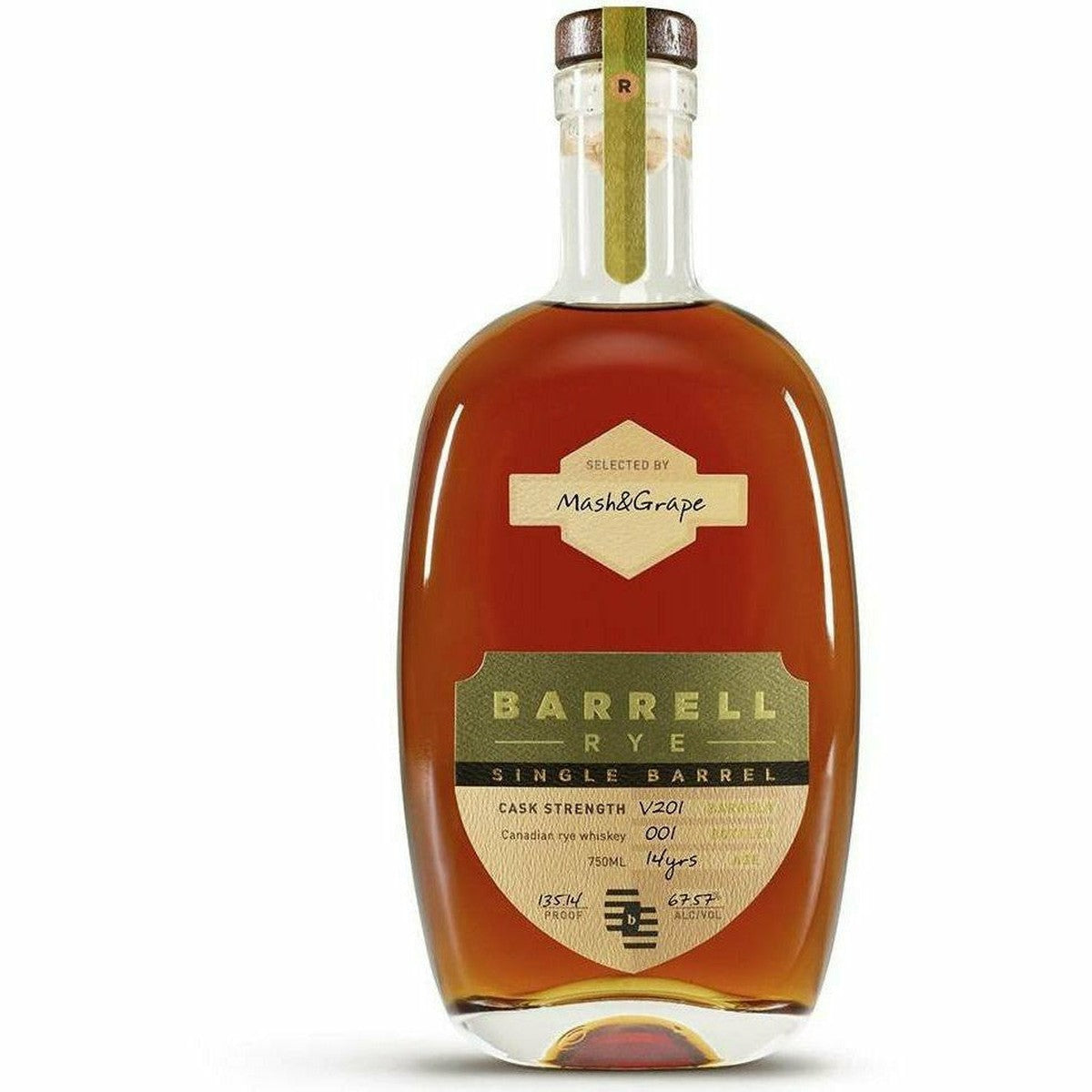 Bourbon Barrell Exclusive - Barrell Single Barrel Canadian Rye V201