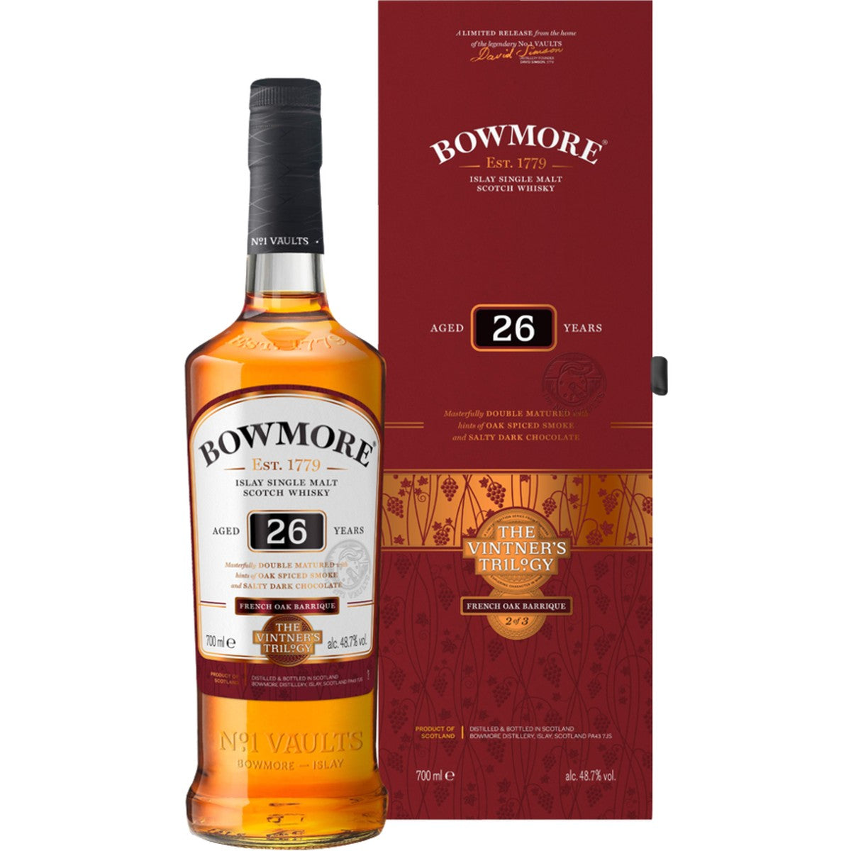 Bowmore Bowmore 26 Year Old The Vintner's Trilogy