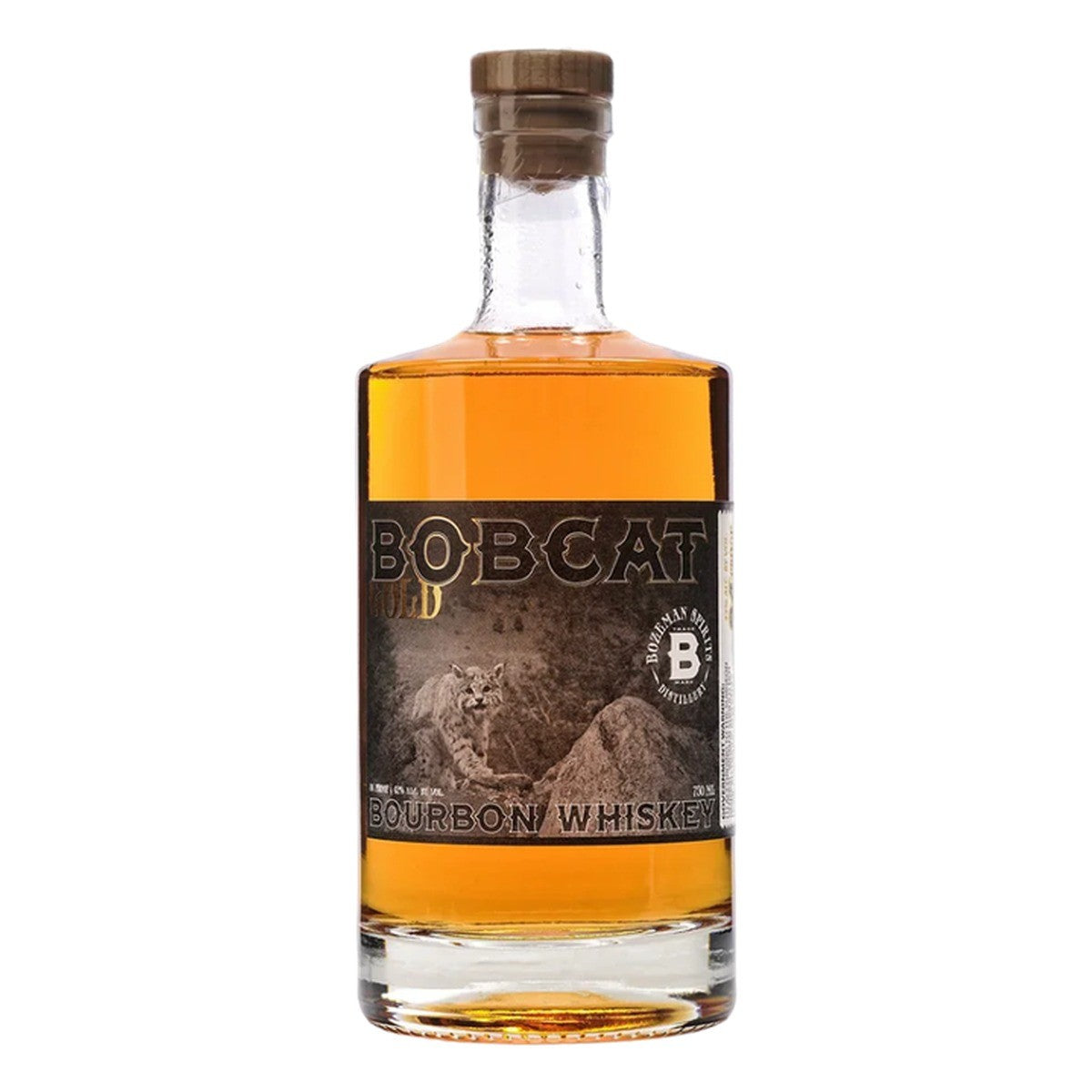 Bozeman Spirits Bobcat Gold Bourbon Whiskey 750 ml