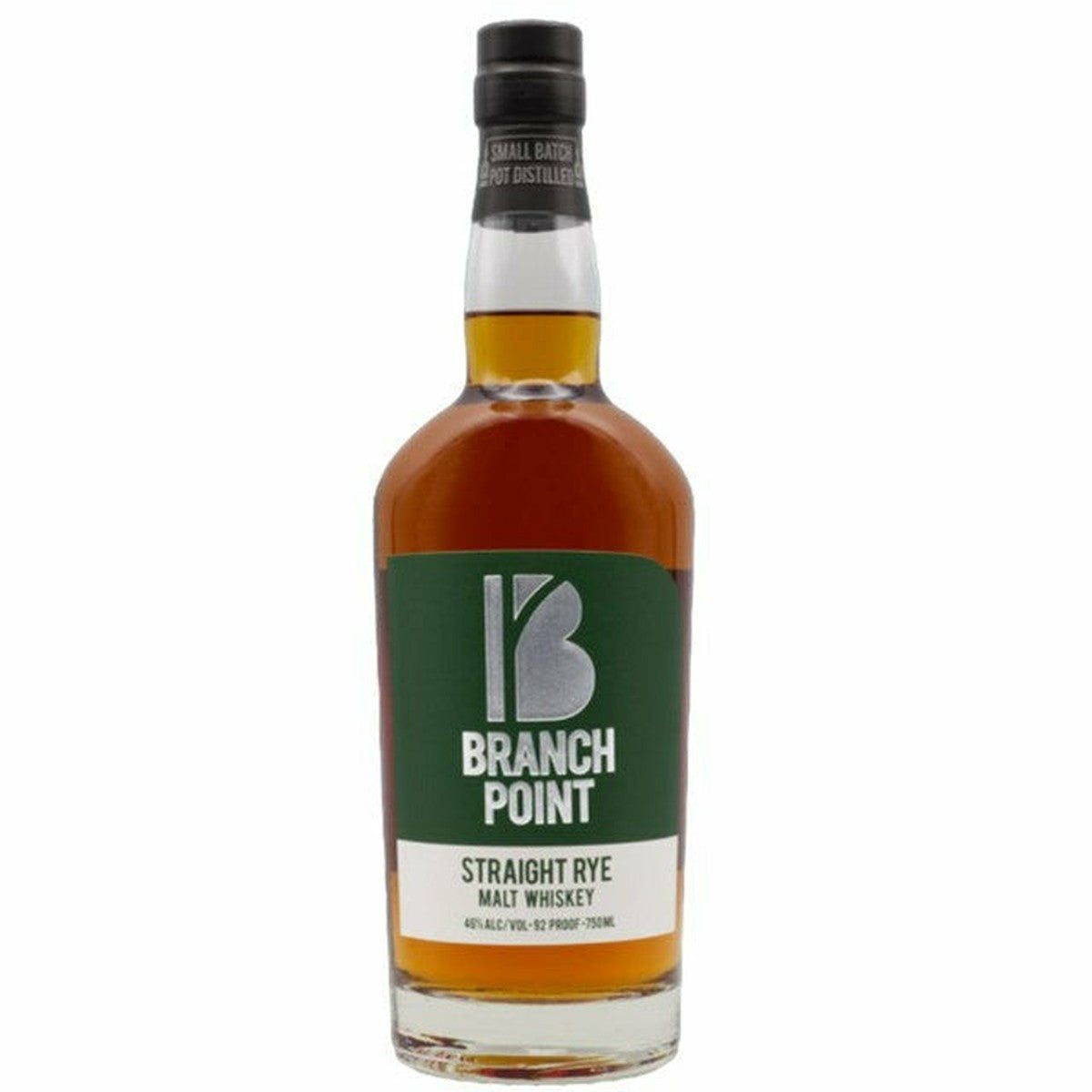 Branch Point Straight Rye Malt Whiskey 750 ml
