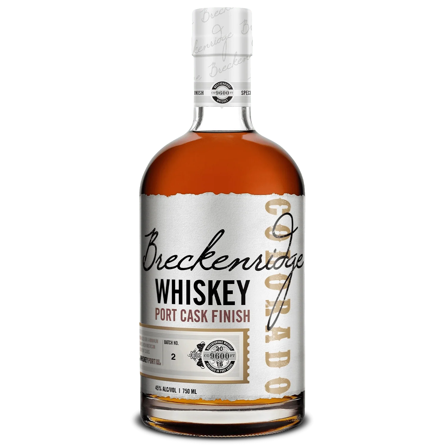 Breckenridge Whiskey Port Cask Finish 750 ml