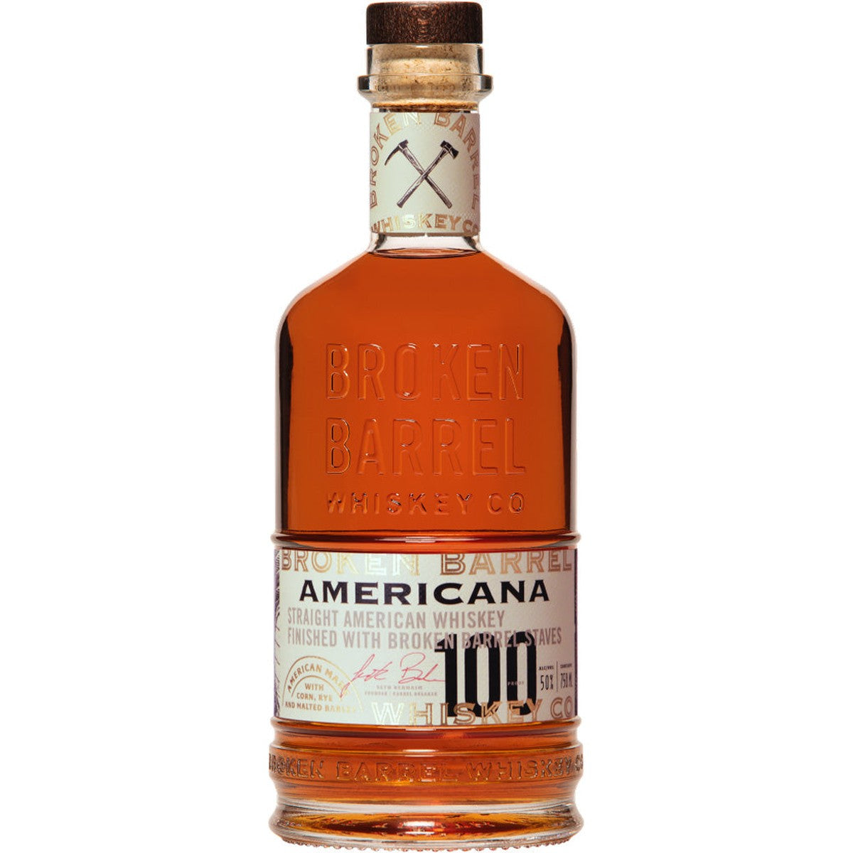 Broken Barrel Whiskey Americana 750 ml