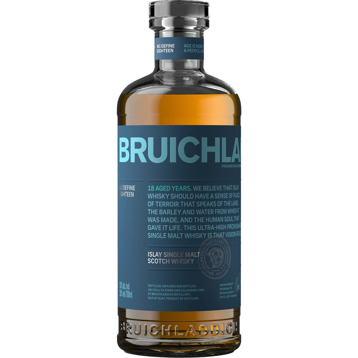 Bruichladdich 18 Year Scotch Whiskey 750 ml