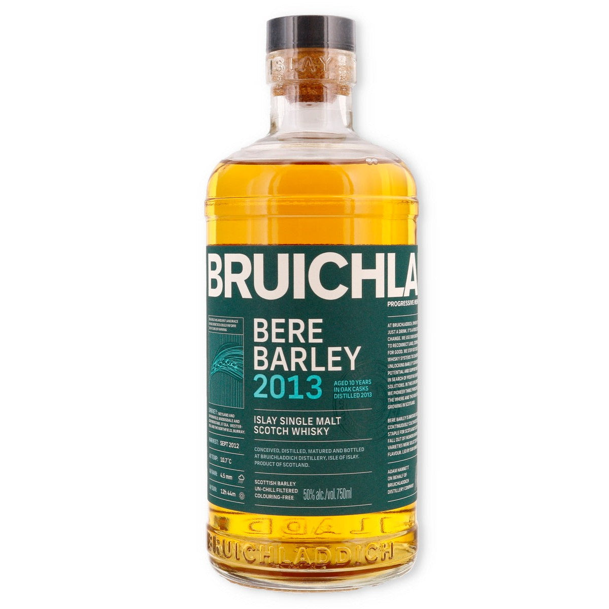 Bruichladdich Distillery Islay Bere Barley Islay Single Malt Scotch Whisky 2013 750 ml