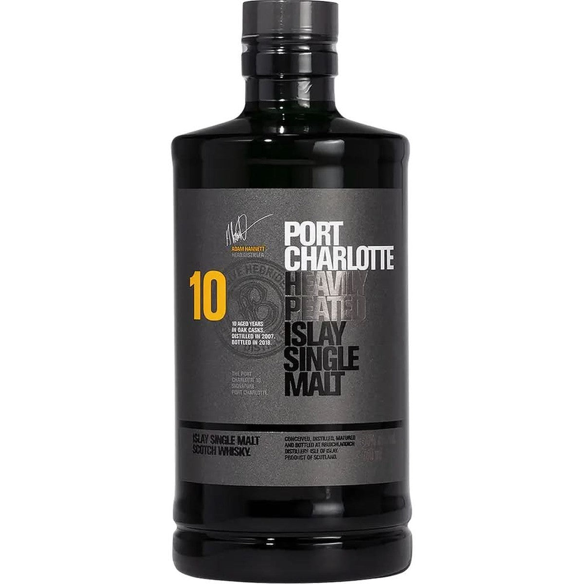 Bruichladdich PORT CHARLOTTE HEAVILY PEATED SINGLE MALT SCOTCH WHISKEY