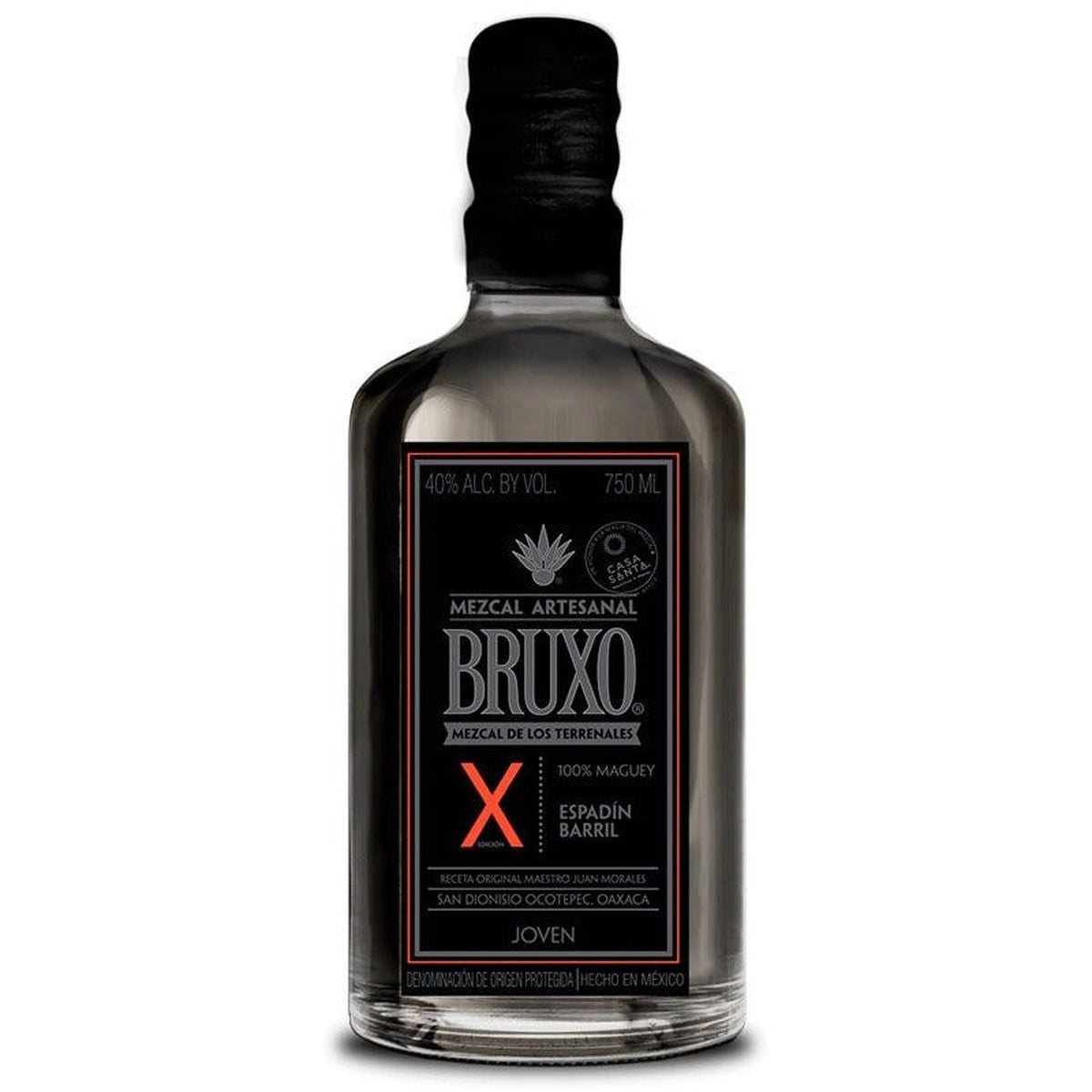 Bruxo X Espadin Barril Joven 750 ml