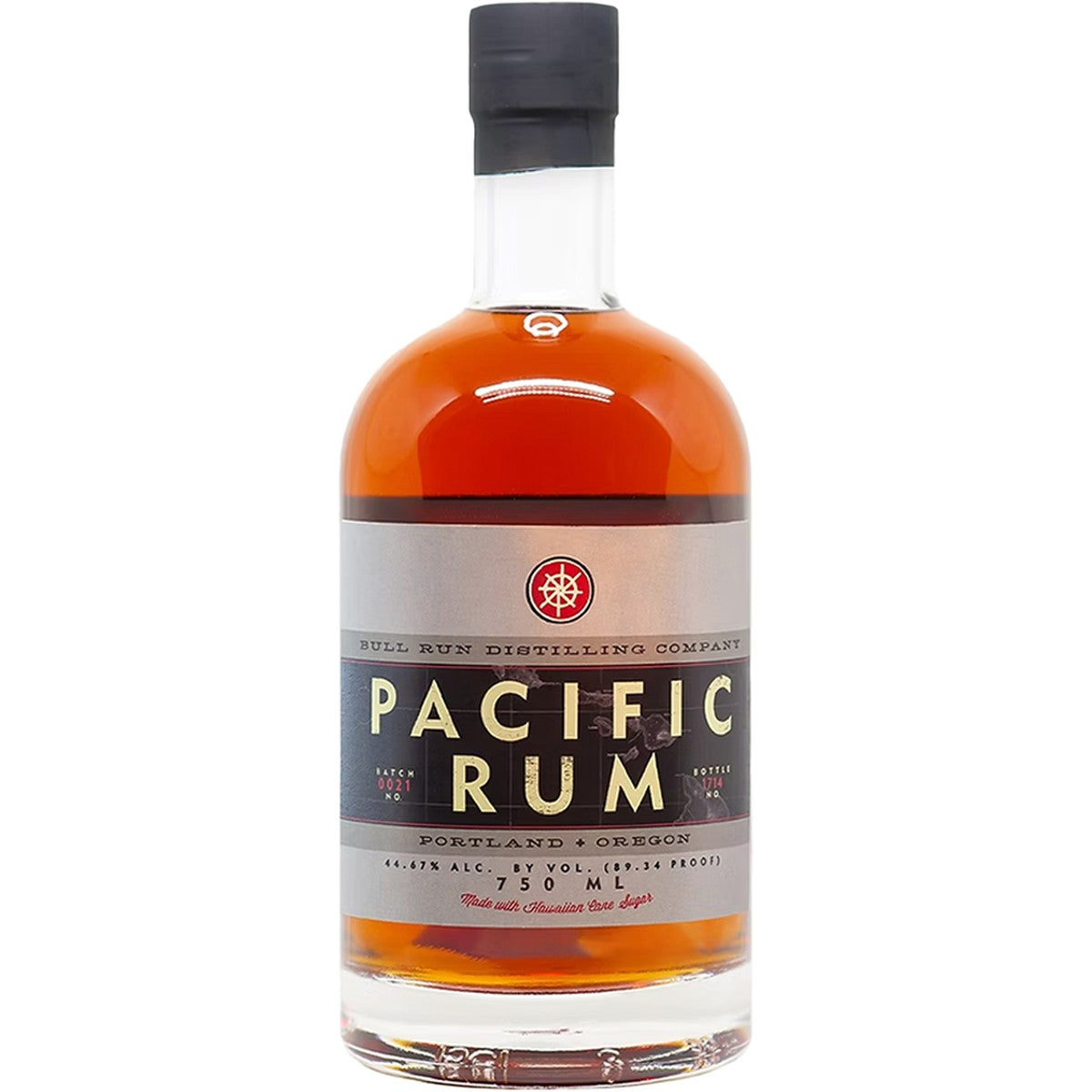 Bull Run Distilling Company Pacific Rum 750 ml