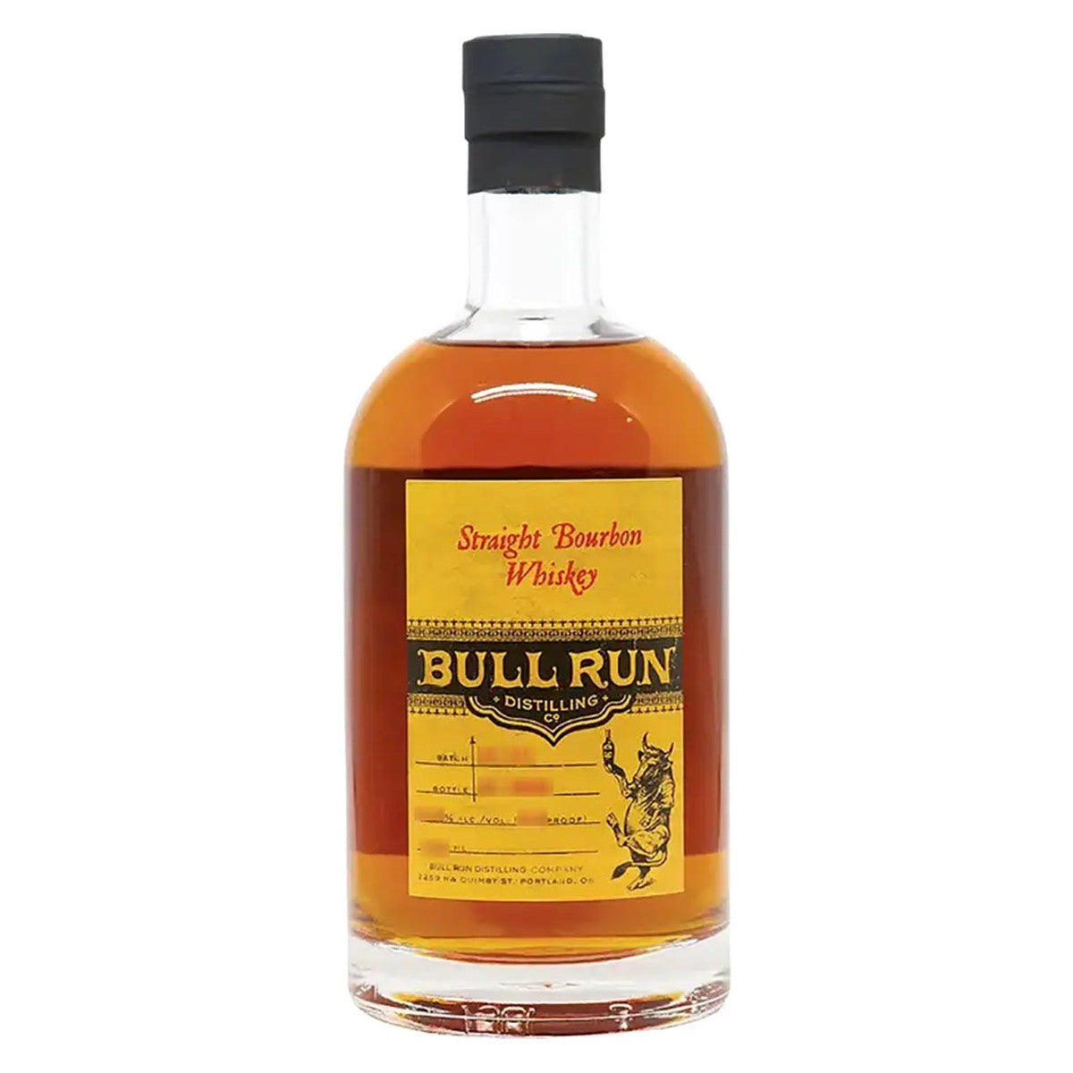 Bull Run Straight Bourbon Whiskey