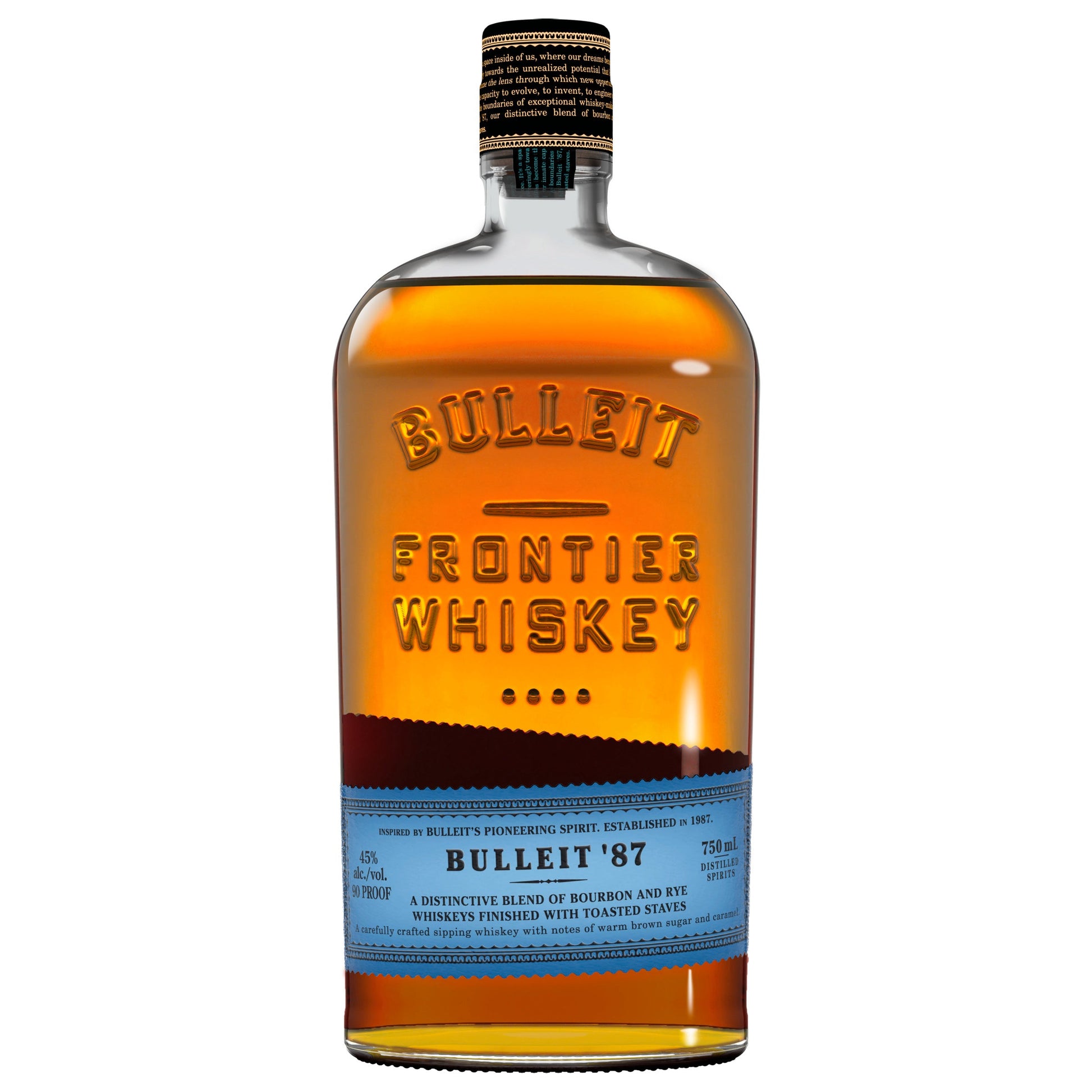 Bulleit '87 Frontier Whiskey 750 ml