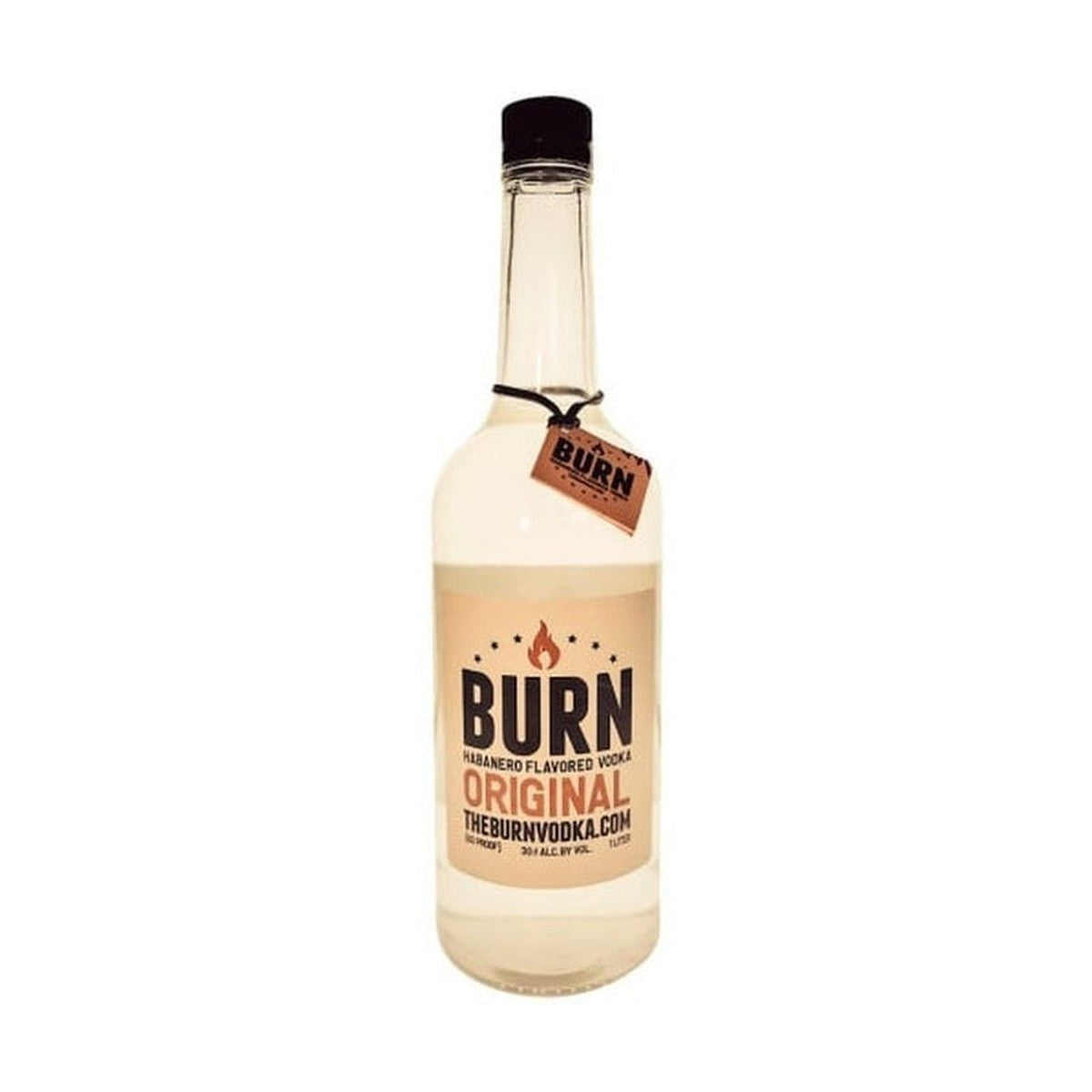 Burn Habanero Flavored Vodka Original 750 ml