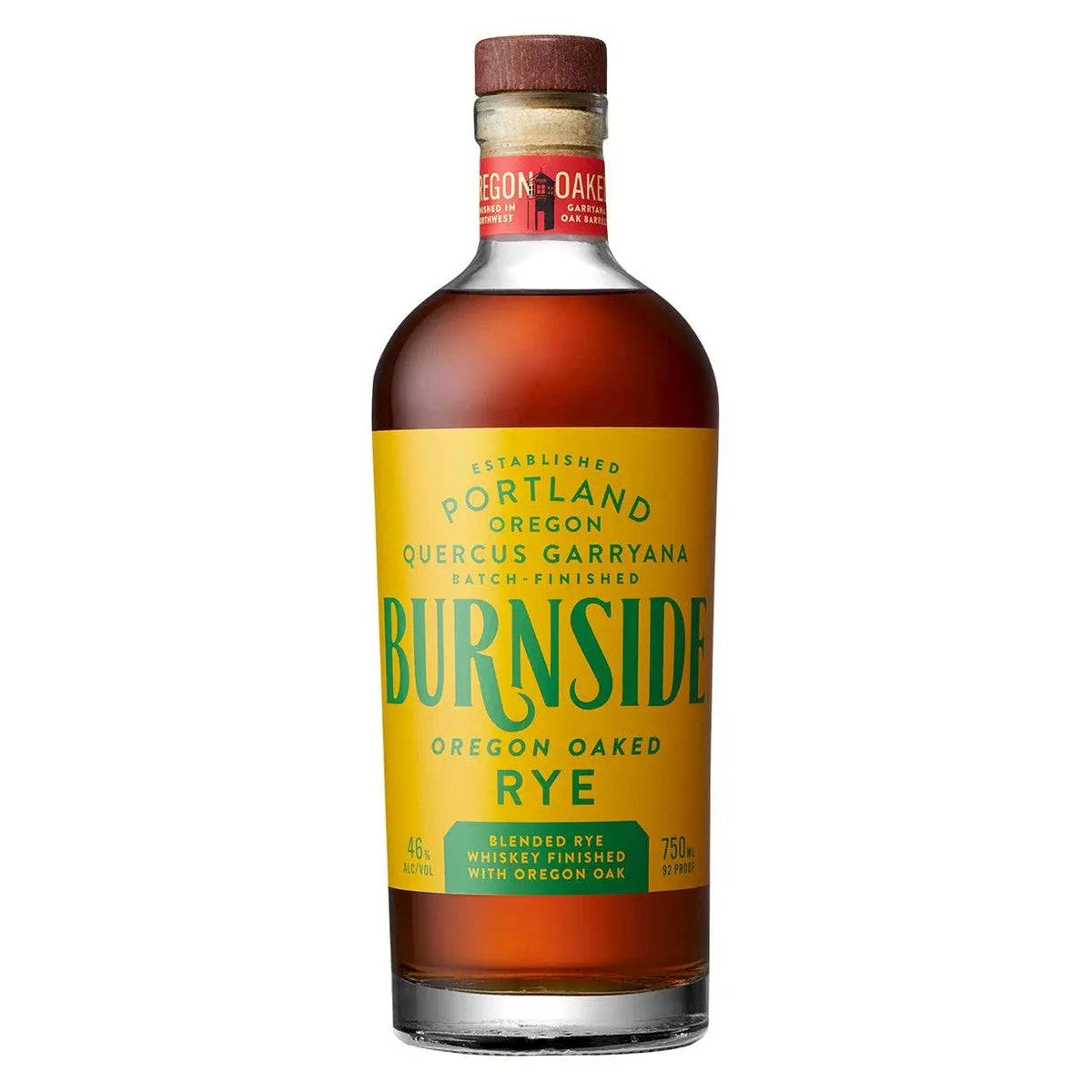 Burnside Oregon Oaked Rye 750 ml