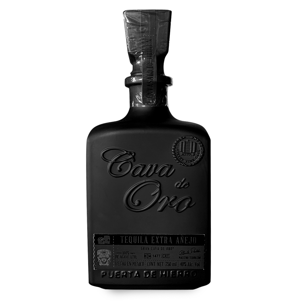 Cava de Oro Extra Aged Añejo Black Tequila 750 ml
