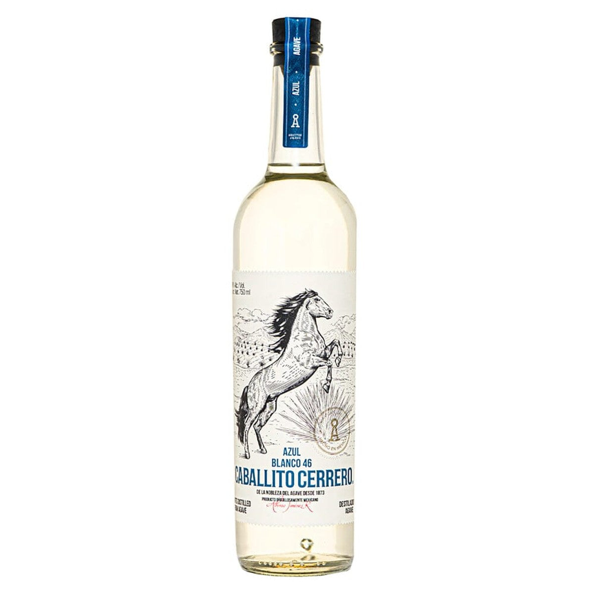 Caballito Cerrero Azul Blanco 46 750ml