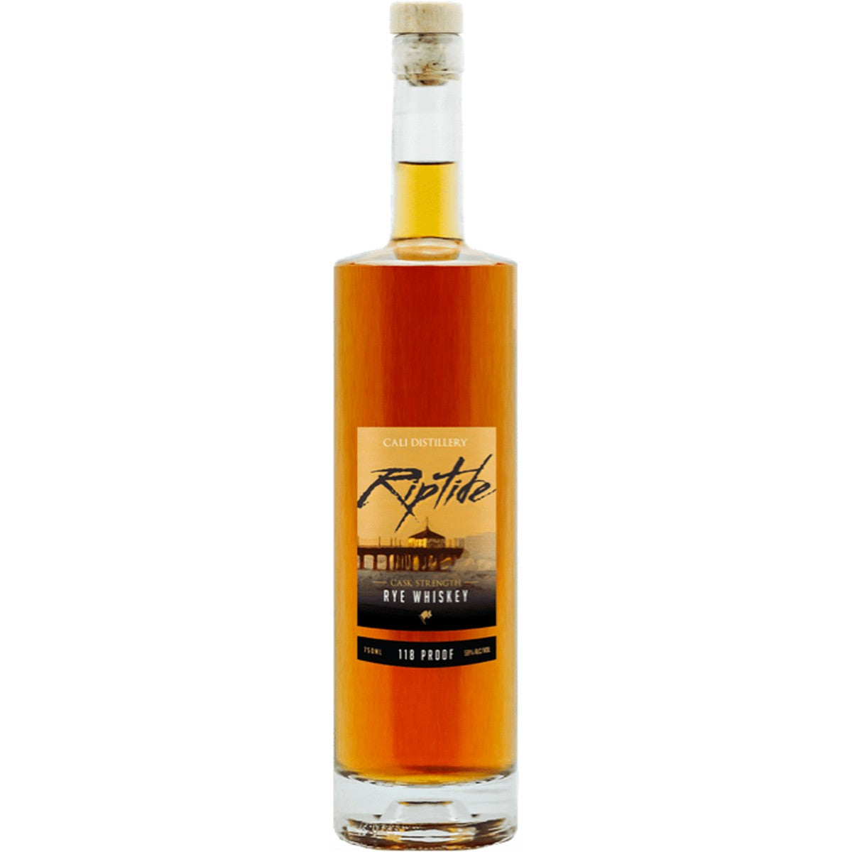 Cali Distillery Riptide Cask Strength Rye 750 ml