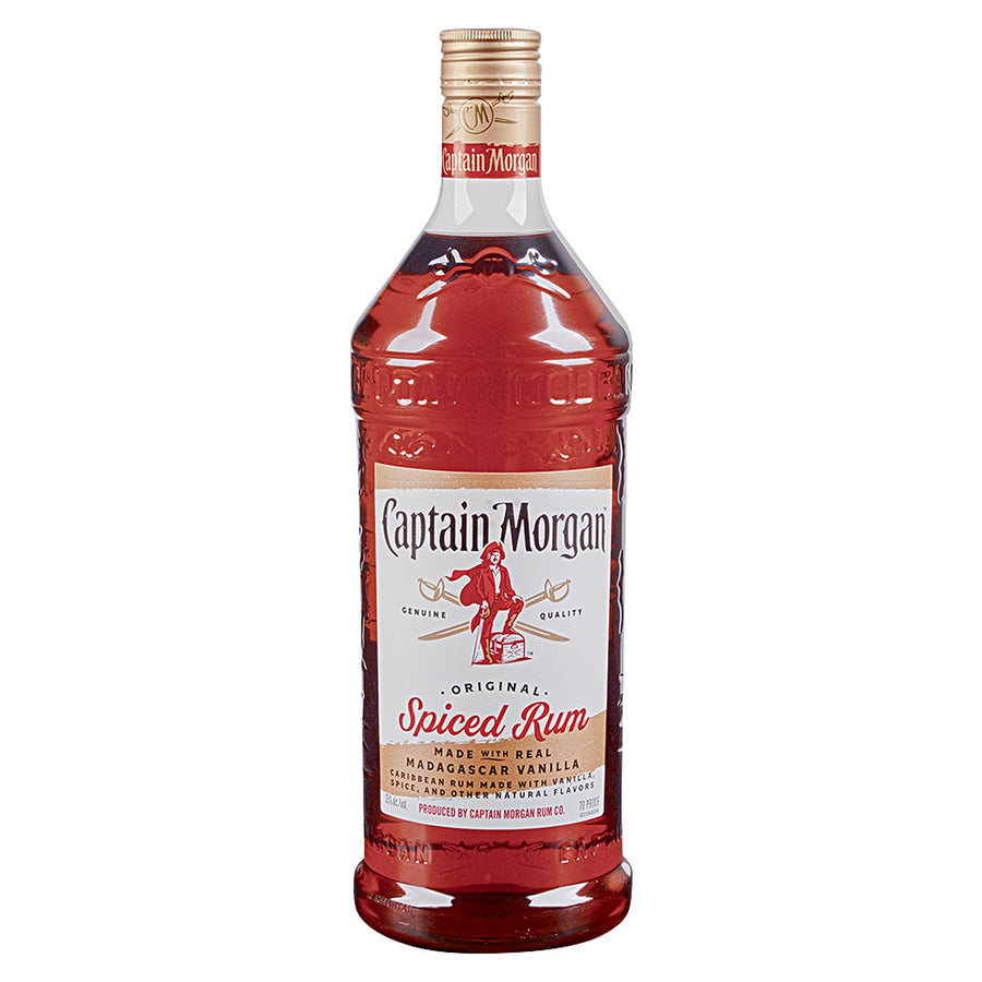 Captain Morgan Original Spiced Rum Glass Bottle