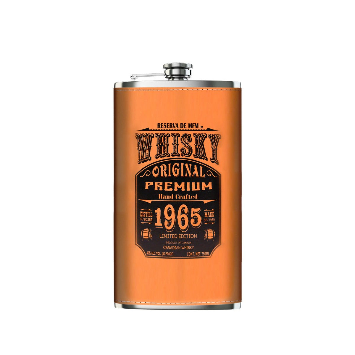 Casa Maestri Canadian Whisky FLASK