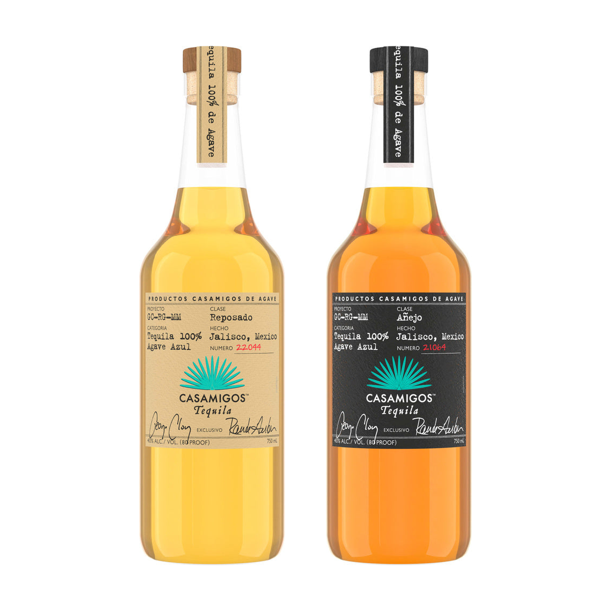 Casamigos Tequila Bundle - Reposado & Añejo 2 x 750 ml