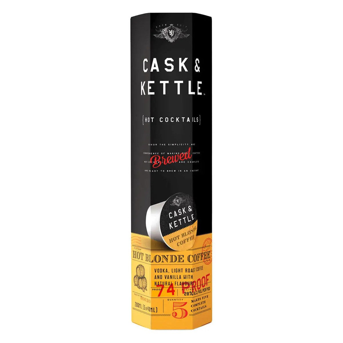 Cask & Kettle Hot Blonde Coffee